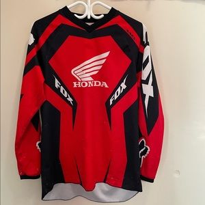 Mens FXR Fox riding jersey, size small